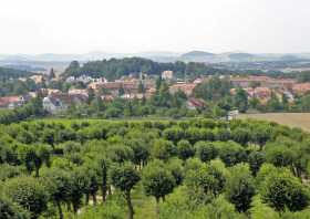 Der Blick auf Herrnhut