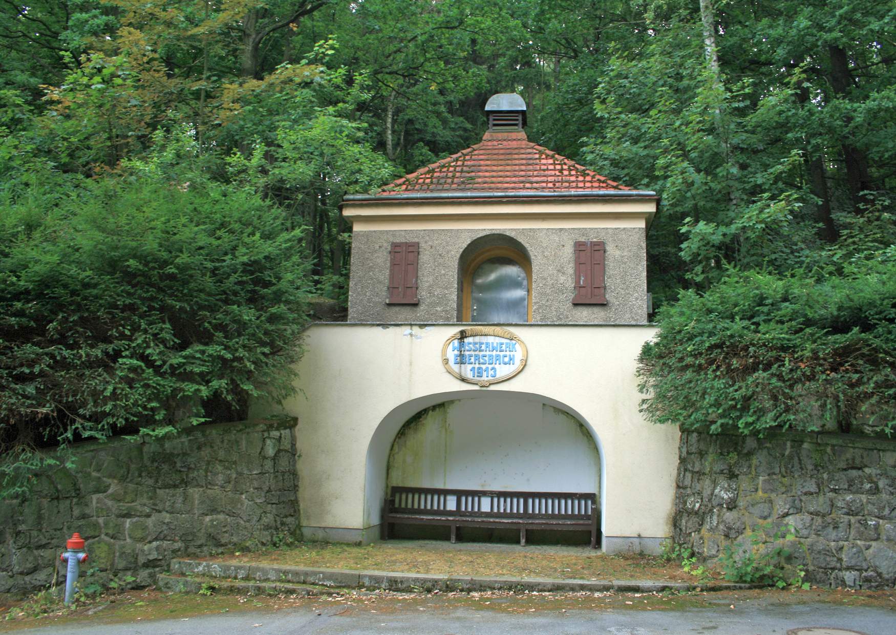 Wasserverk Ebersbach 1913