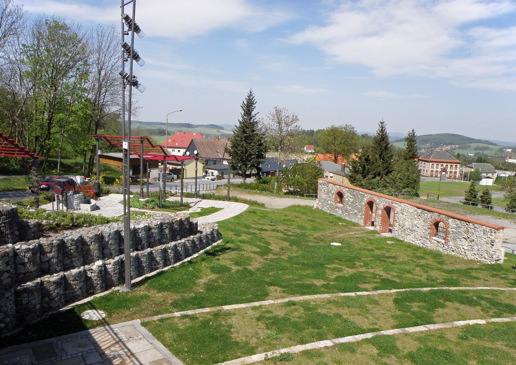 Anlage unter Bismarckturm Neugersdorf