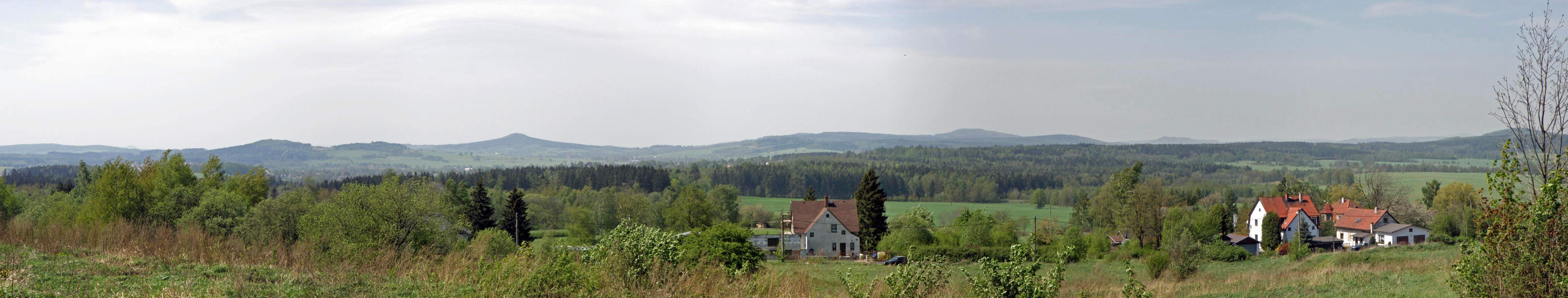 Bismarckturm Neugersdorf das Panorama am Turm