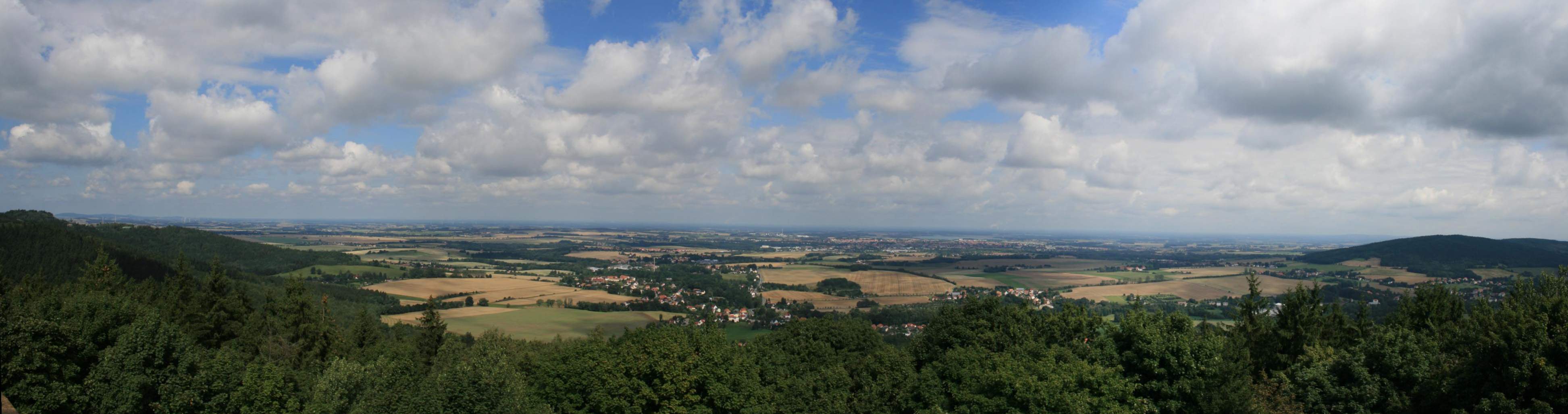 Panorama vom Mönchswalder Berg