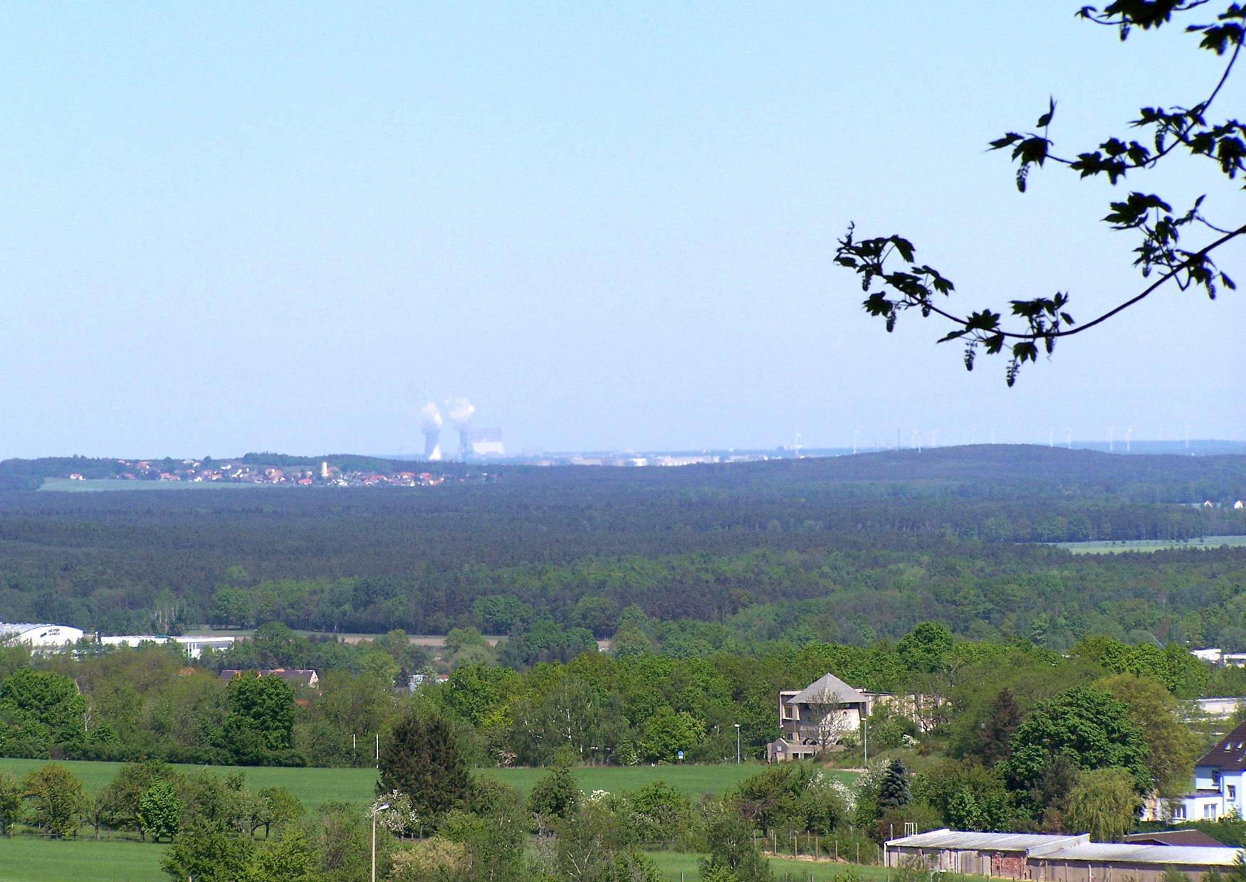 Blick vom Lessingturm Kamenz Hutberg