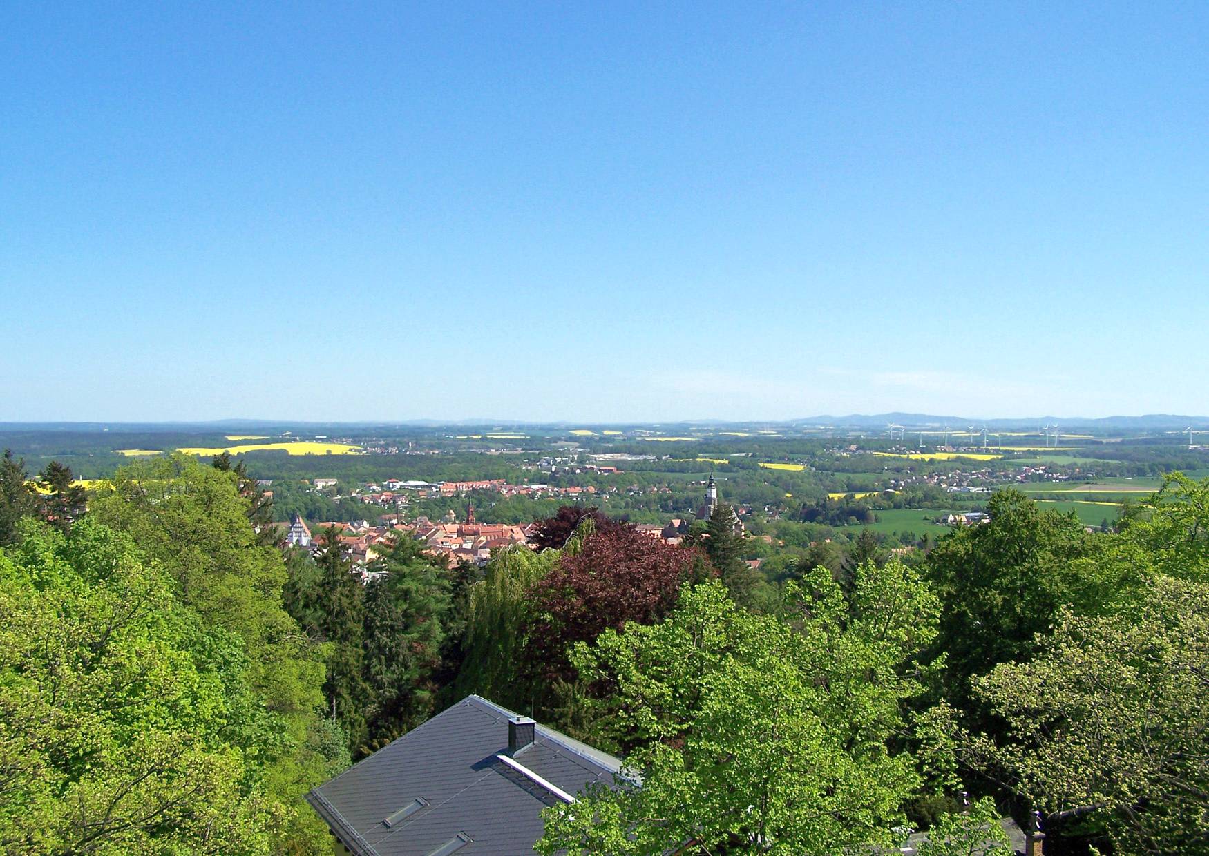 Aussicht vom Hutberg Kamenz