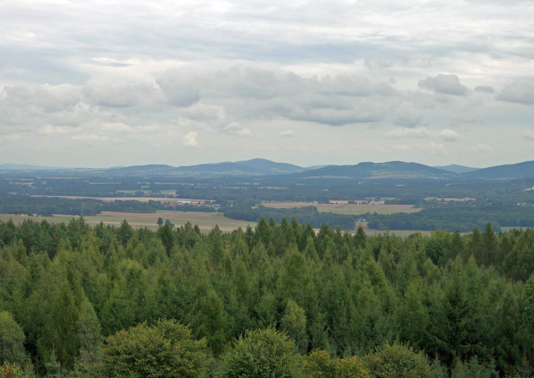 Aussichtsturm Bischofswerda auf dem Butterberg bei Schiebock