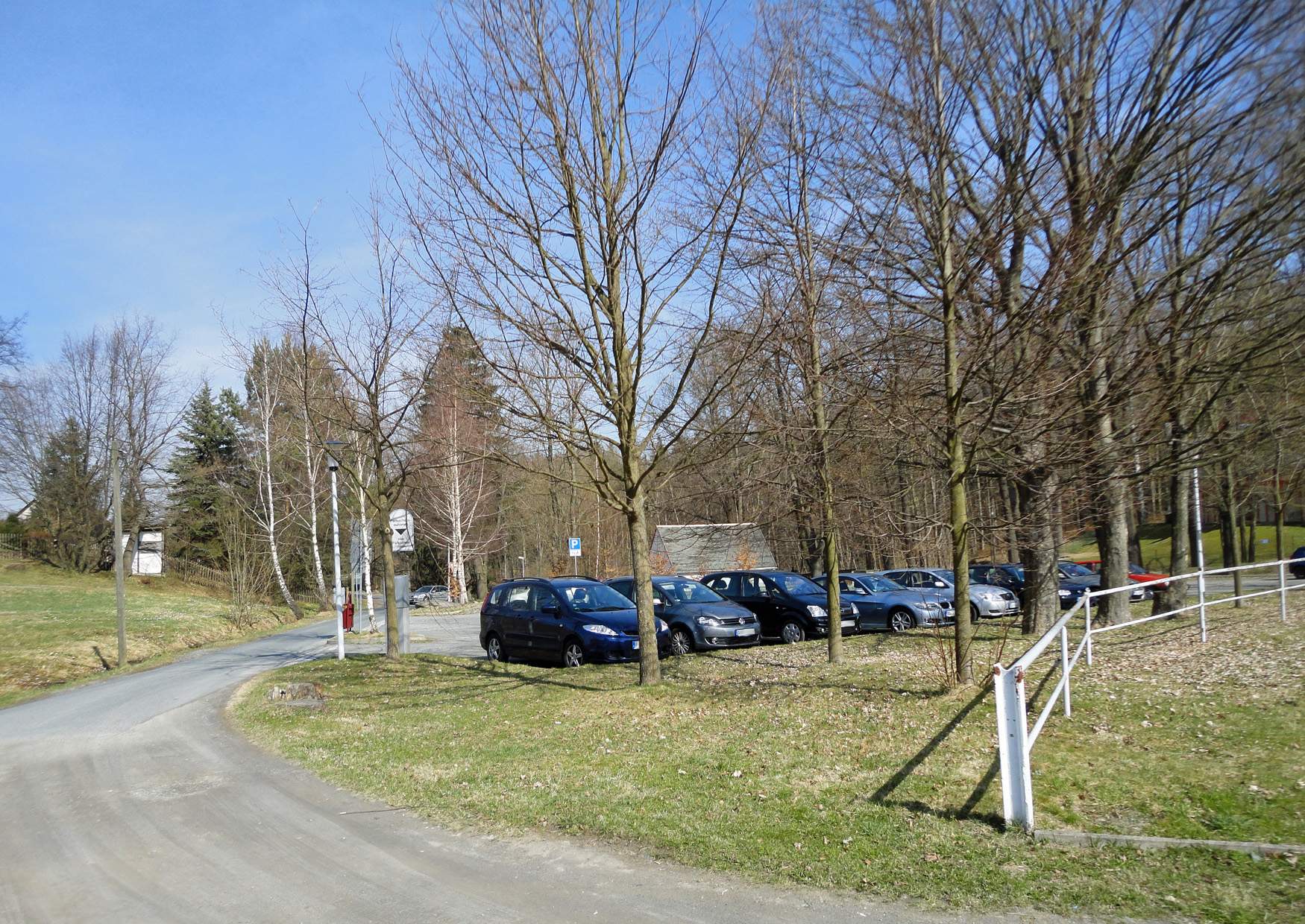 Parkplatz an der Forellenschänke