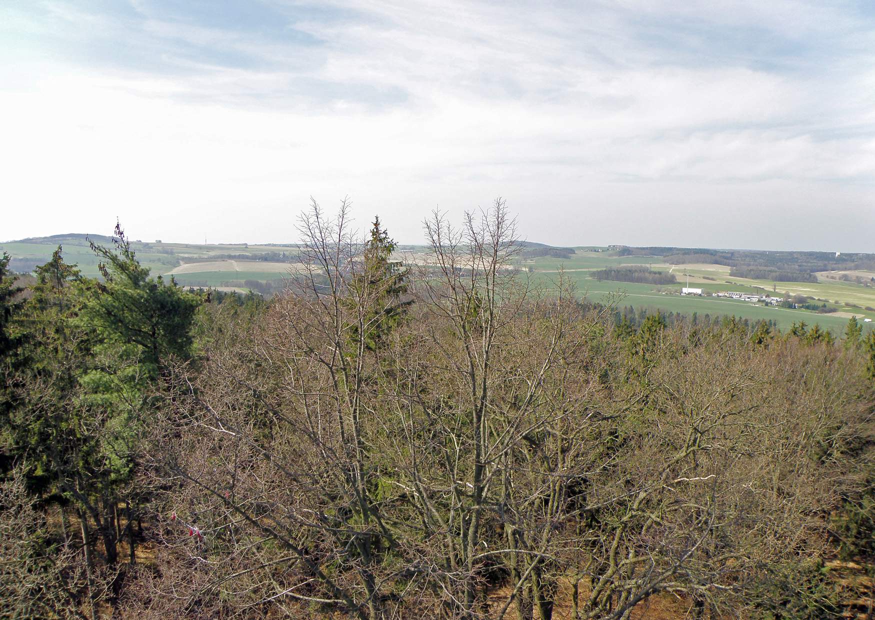 Belvedere Schöne Höhe die Aussicht Schönfelder Hochland