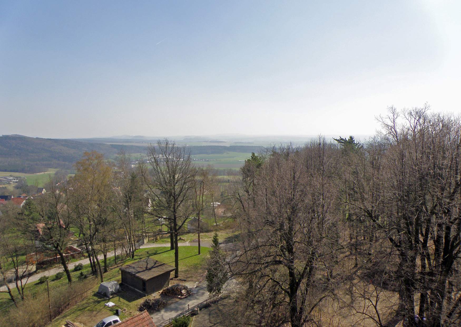 Belvedere Schöne Höhe die Aussicht Sächsich-Böhmische Schweiz