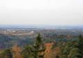 Der Blick vom Aussichtsturm auf dem Pfaffenstein Richtung Pirna