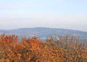 Der Blick vom Großen Winterberg zum Valtenberg