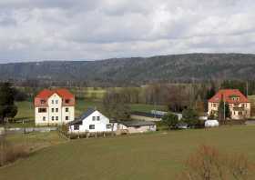 Blick vom Rathmannsdorfer Turm Richtung Brand