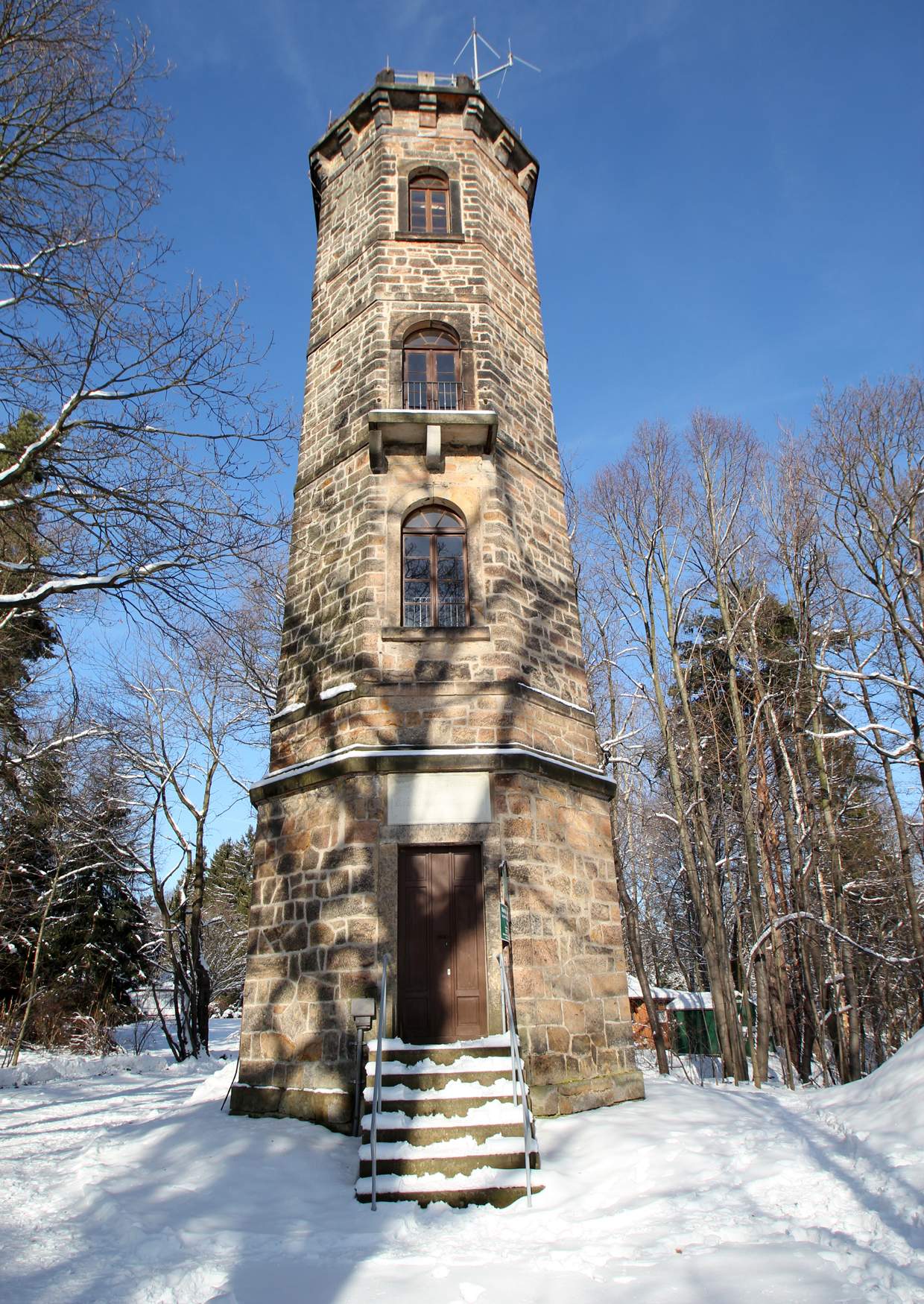 Ausflugsziel der Aussichtsturm in Dippoldiswalde, König-Johann-Turm