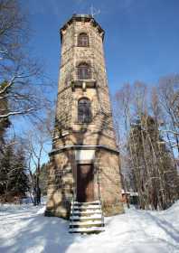 Ausflugsziel der Aussichtsturm in Dippoldiswalde, König-Johann-Turm