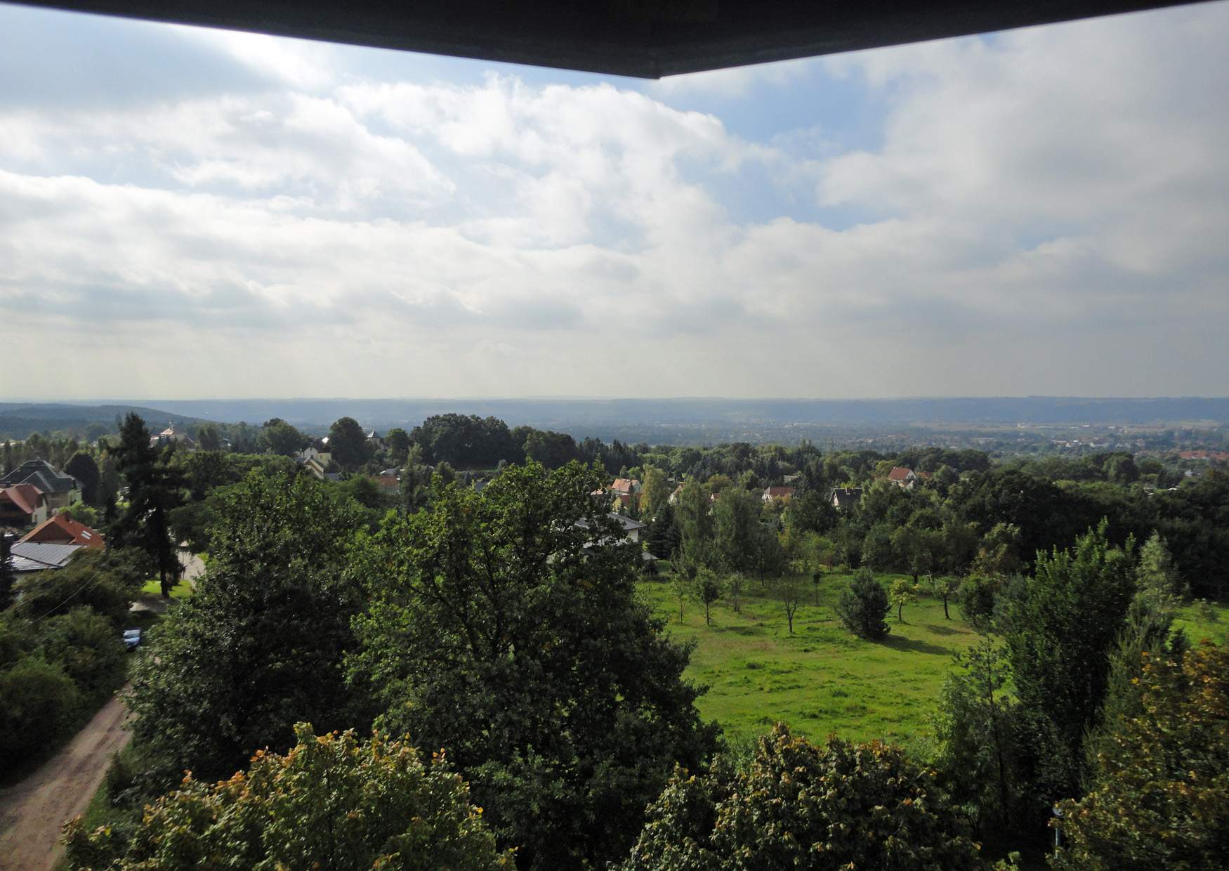 Blick vom Aussichtsturm Weinböhla