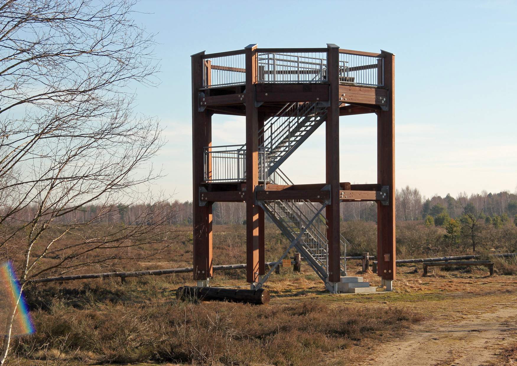 Wanderung zum Heideturm in der Königsbrücker Heide