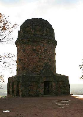 Der Bismarckturm in Radebeul