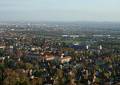 Der Blick auf Radebeul und die Lutherkirche