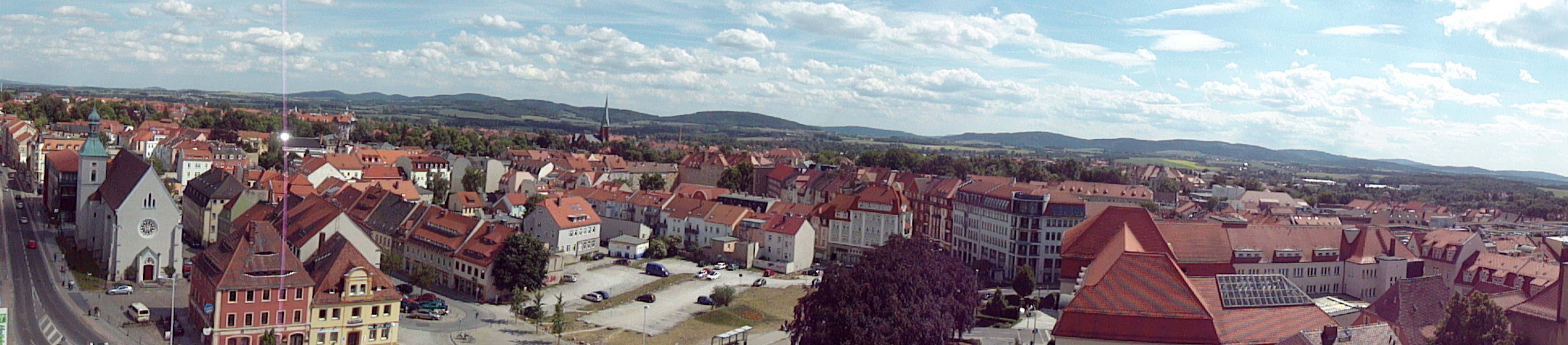 Der Blick vom Reichenturm in Bautzen Panorama 2