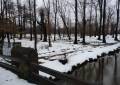 Zabeltitz Barockgarten Winterlandschaft