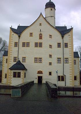 Das Wasserschloß Klaffenbach bei Chemnitz