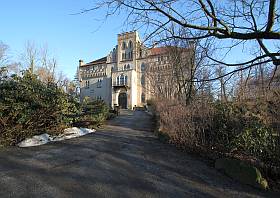 Das Schloss Seifersdorf in Seifersdorf einem Ortsteil von Wachau