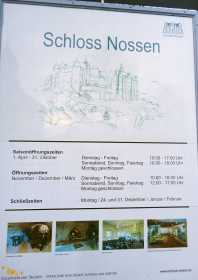 Öffnungszeiten Schloss Nossen