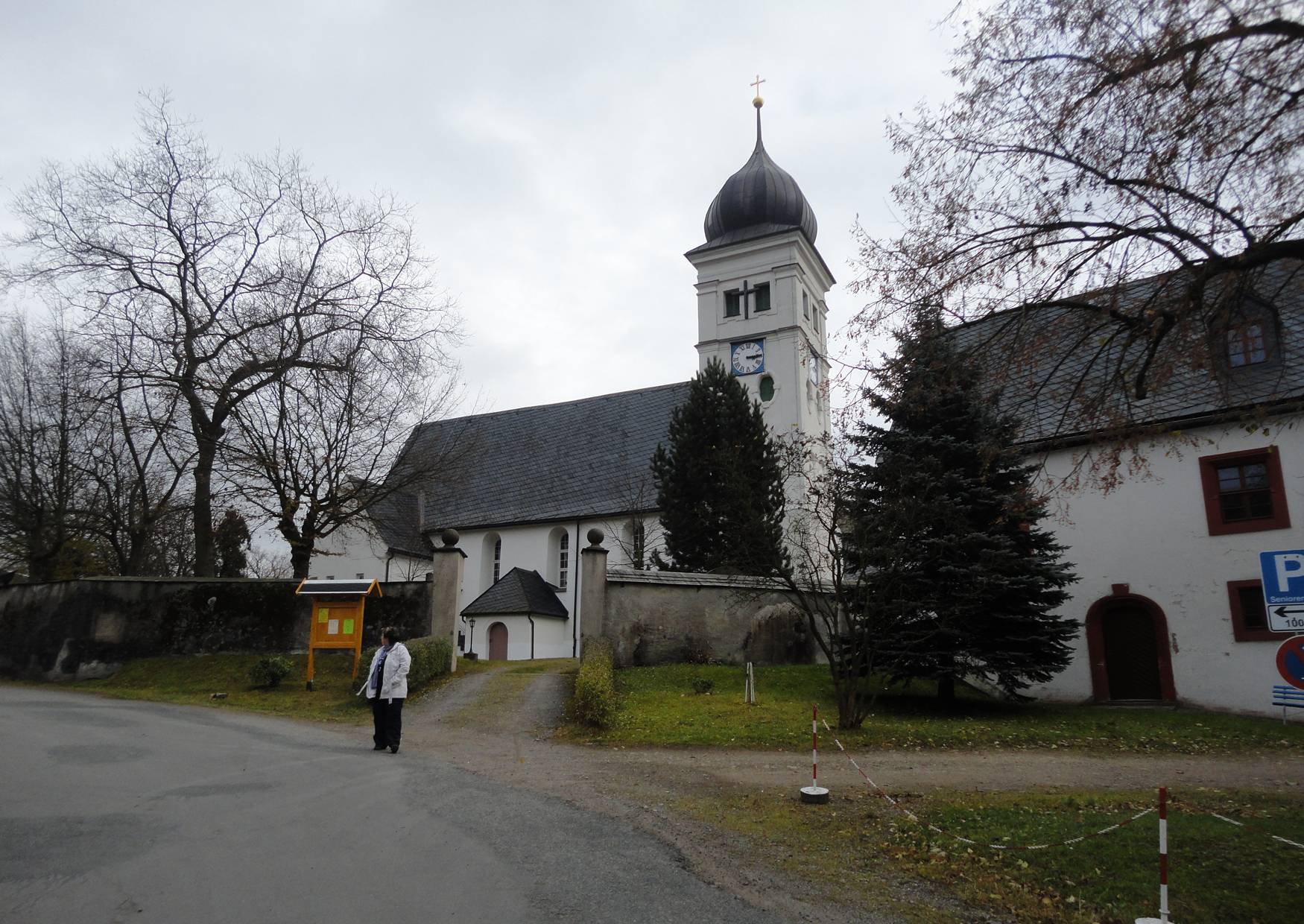 Spazieren in Pfaffroda im Erzgebirge