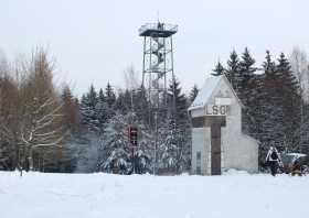 Wintersport Chemnitz auf dem Totenstein bei Grüna