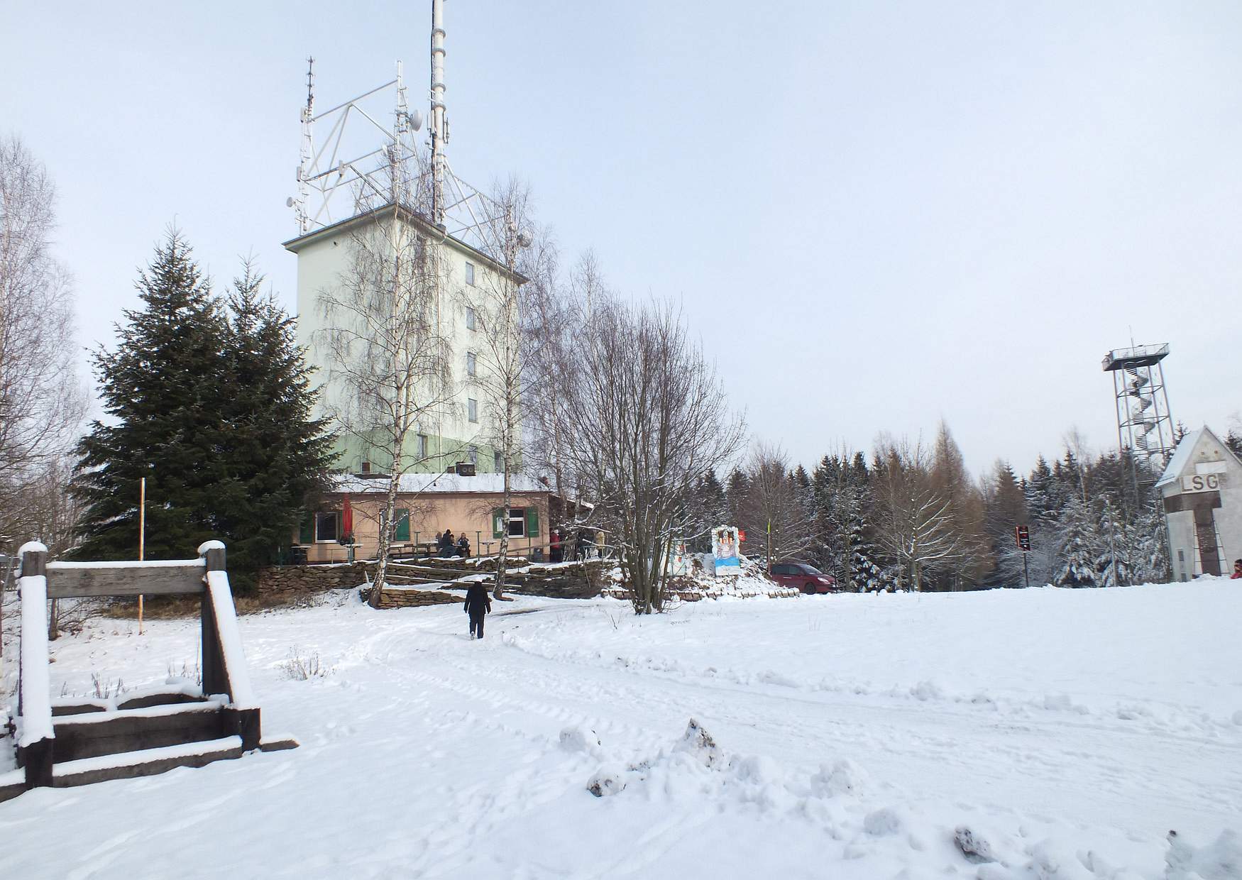 Imbiss Chemnitz auf dem Totenstein bei Grüna