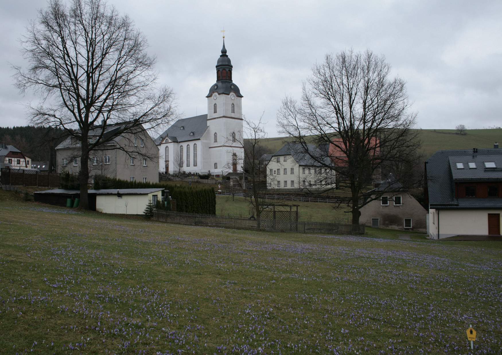 Die ev.-luth. Kirche von Drebach