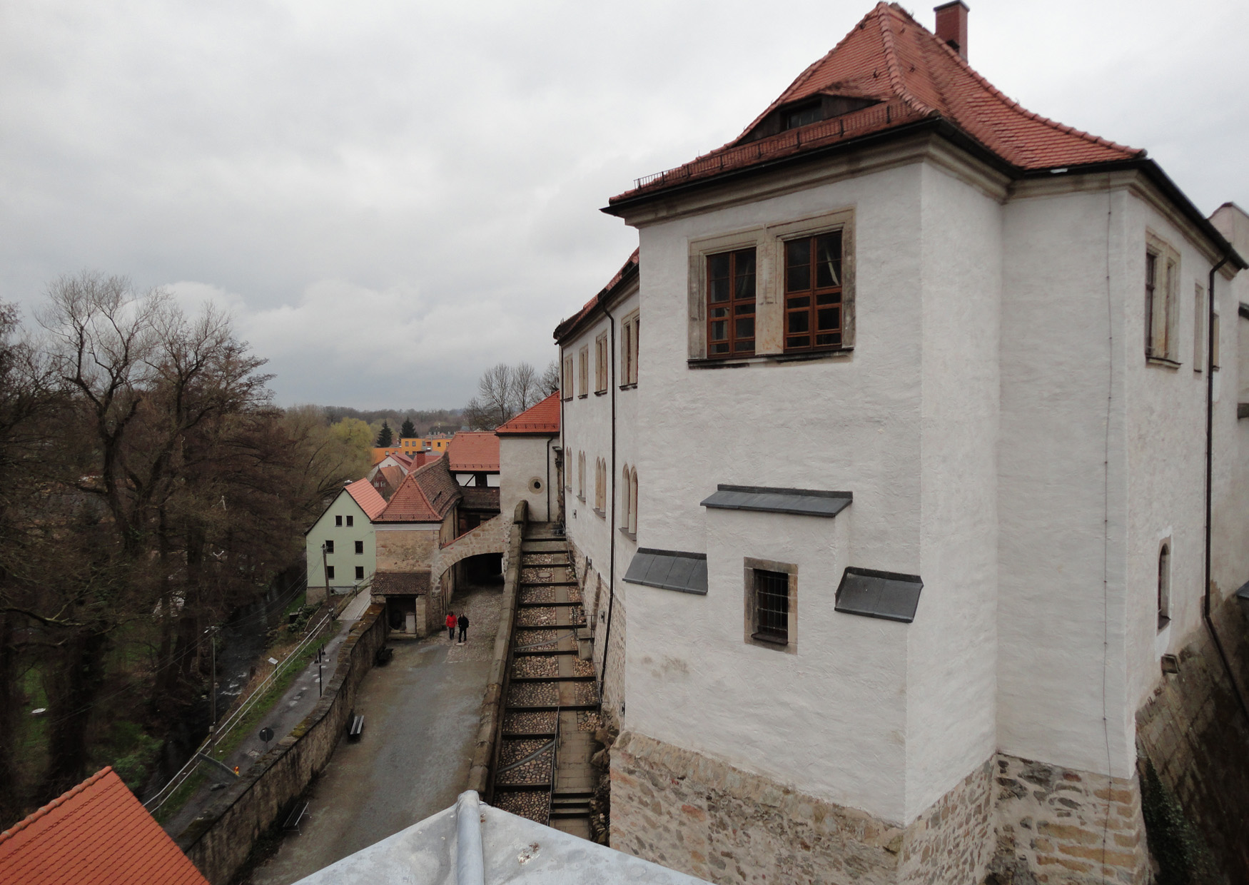 Das Schloss Klippenstein in Radeberg - Bergfried