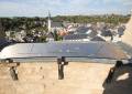 Blick vom Aussichtsturm auf die Stadt Zschopau
