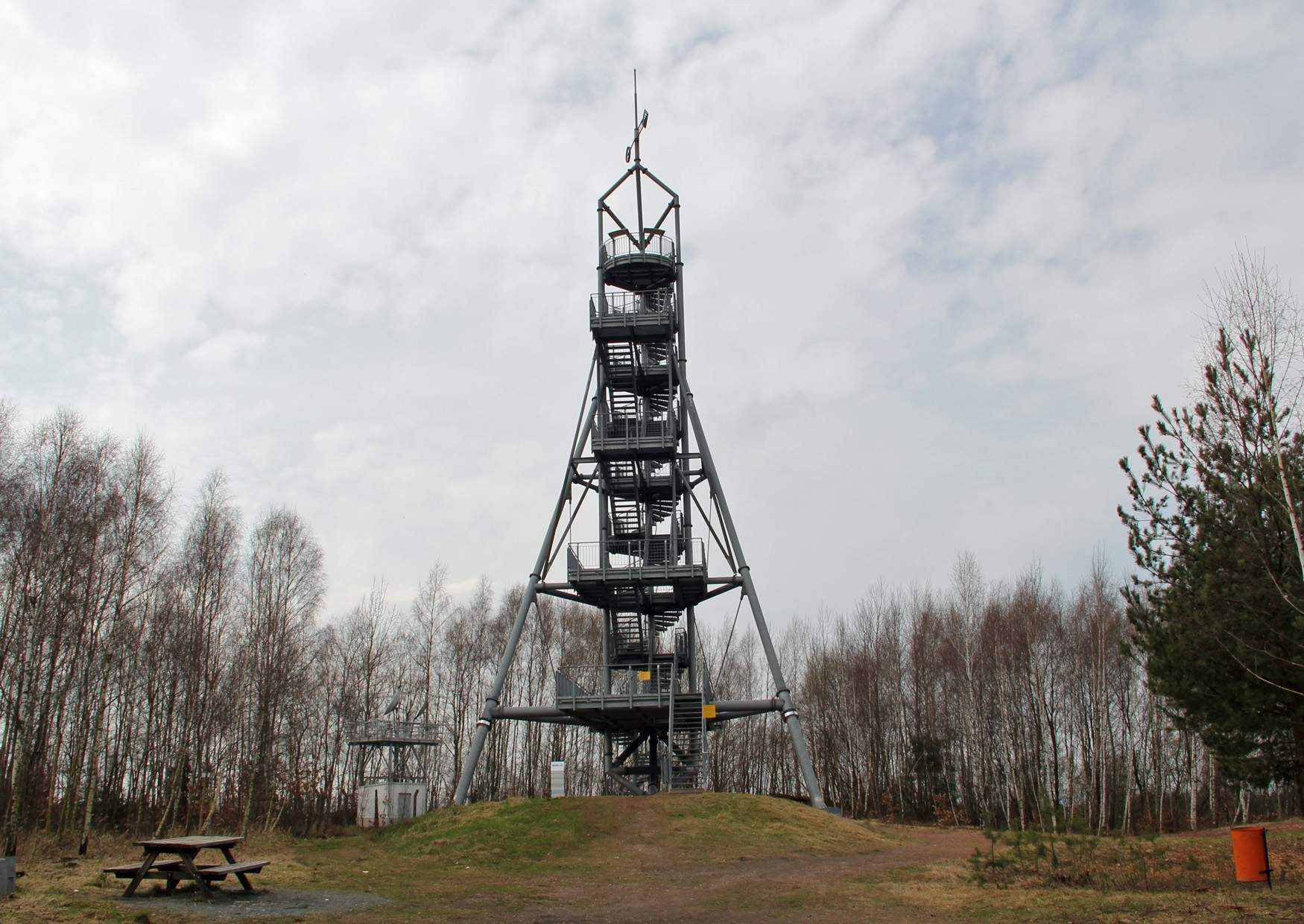 Aussichtsturm in Oelsnitz im Erzgebirge