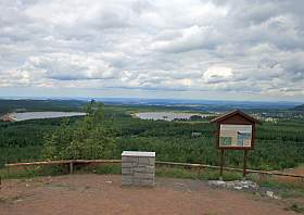 Ausflugsziel Aussichtspunkt auf dem Kaleberg Altenberg im Erzgebirge