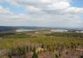 Aussichtspunkt bei Altenberg auf dem Kahleberg