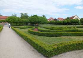 Das Barockschloss Delitzsch, der Schlosspark