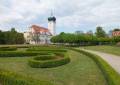 Das Barockschloss Delitzsch mit Park