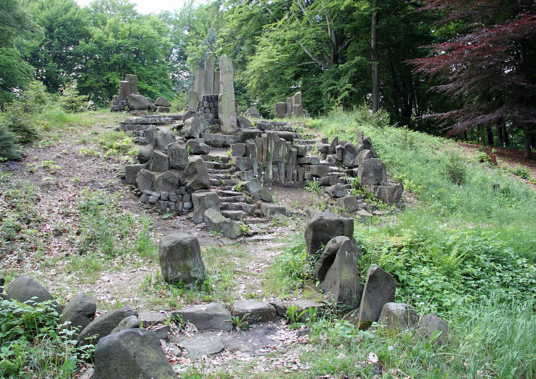 Park Kromlau Richterstuhl