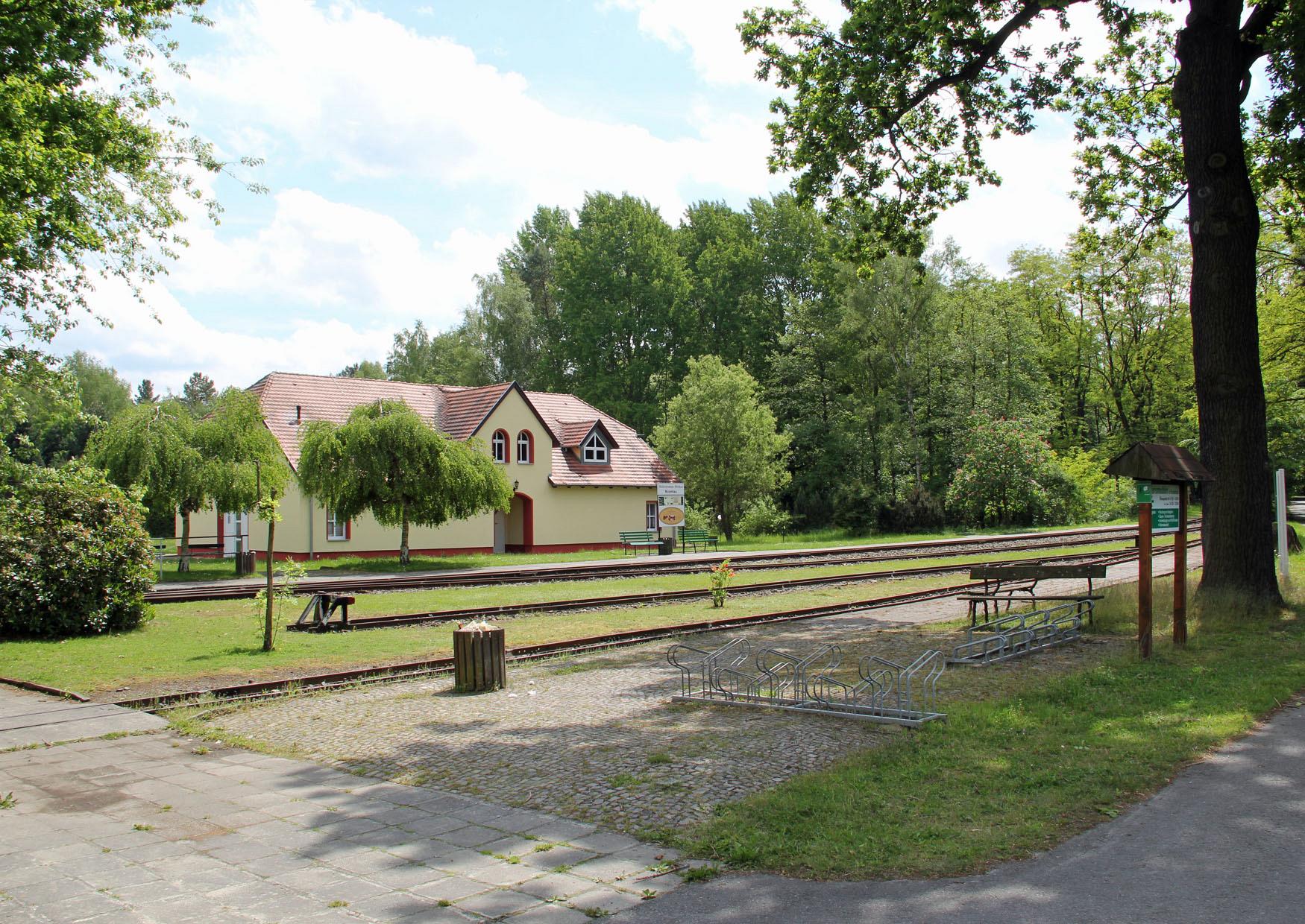 Bahnhof Waldeisenbahn Park Kromlau