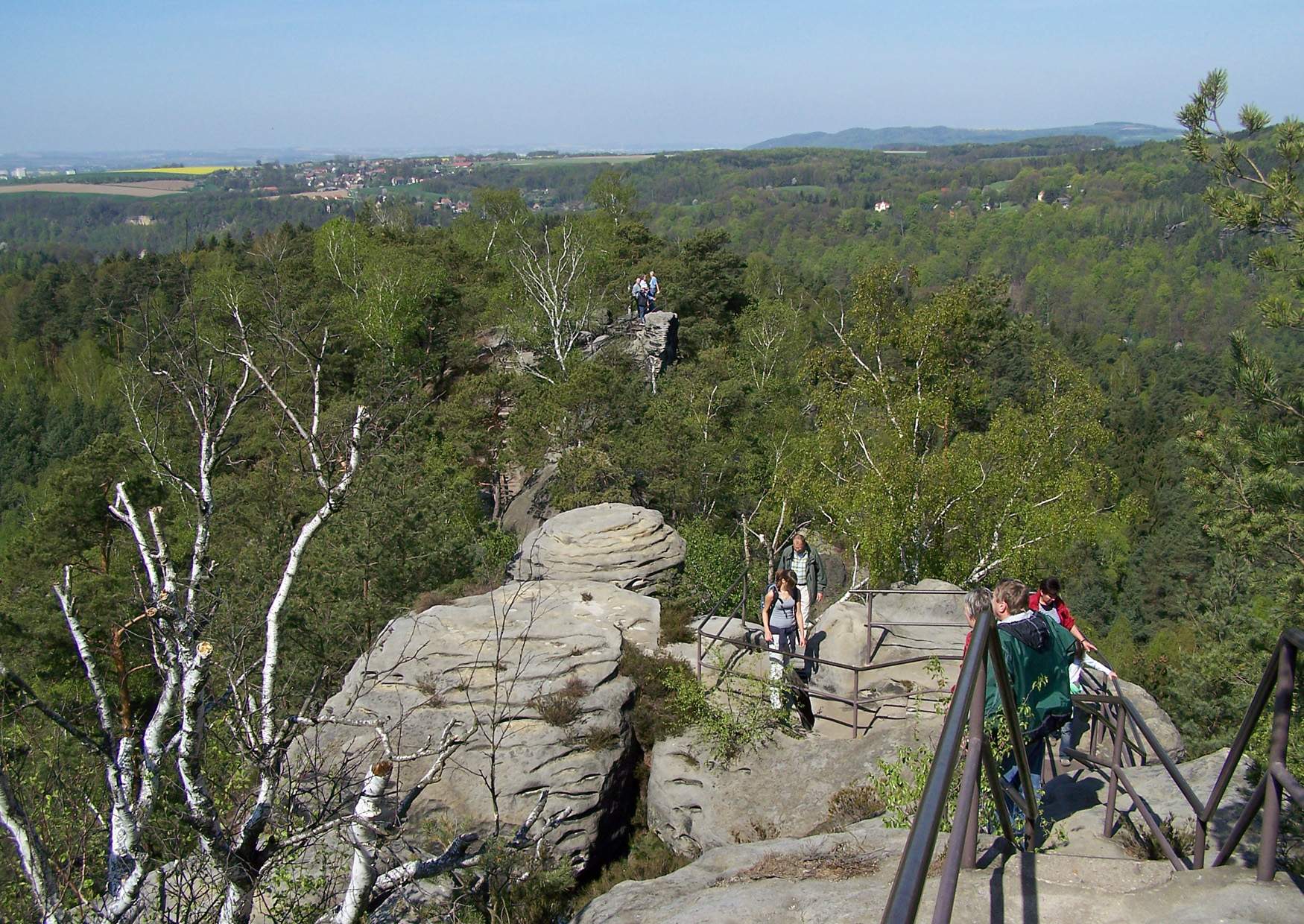 Wanderung über den Rauenstein Elbsandsteingebirge