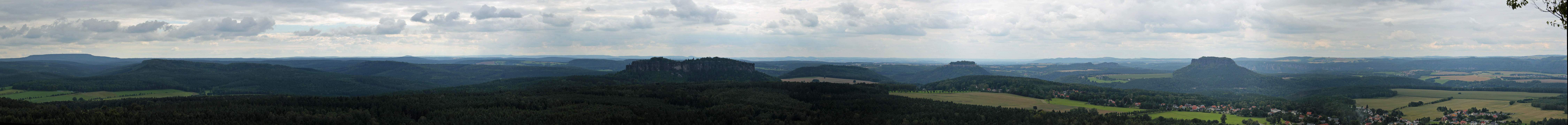 Das Panorama vom Gohrisch