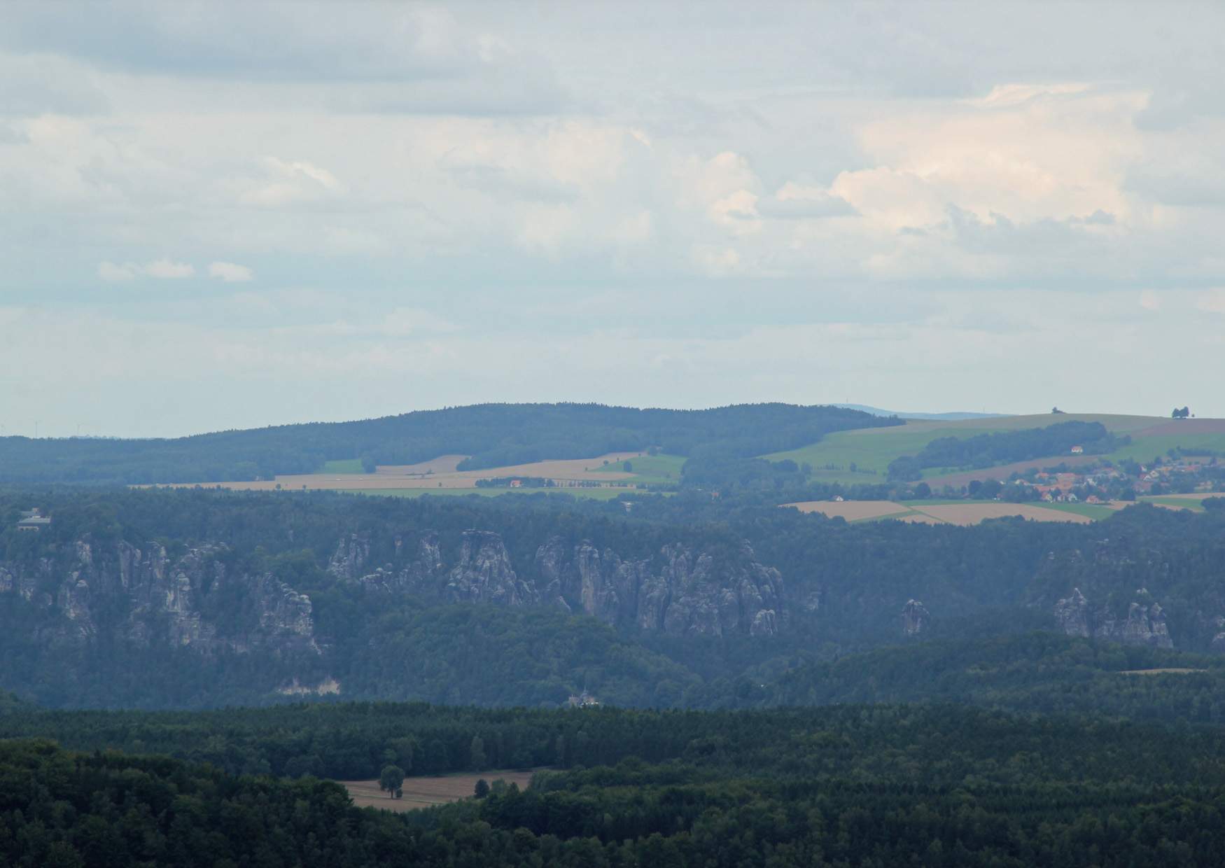 Gohrischblick zur Bastei