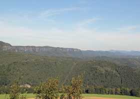 Der Blick vom Zirkelstein in die Böhmische Schweiz