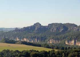 Die Aussicht von dritten Gipfel der Kaiserkrone