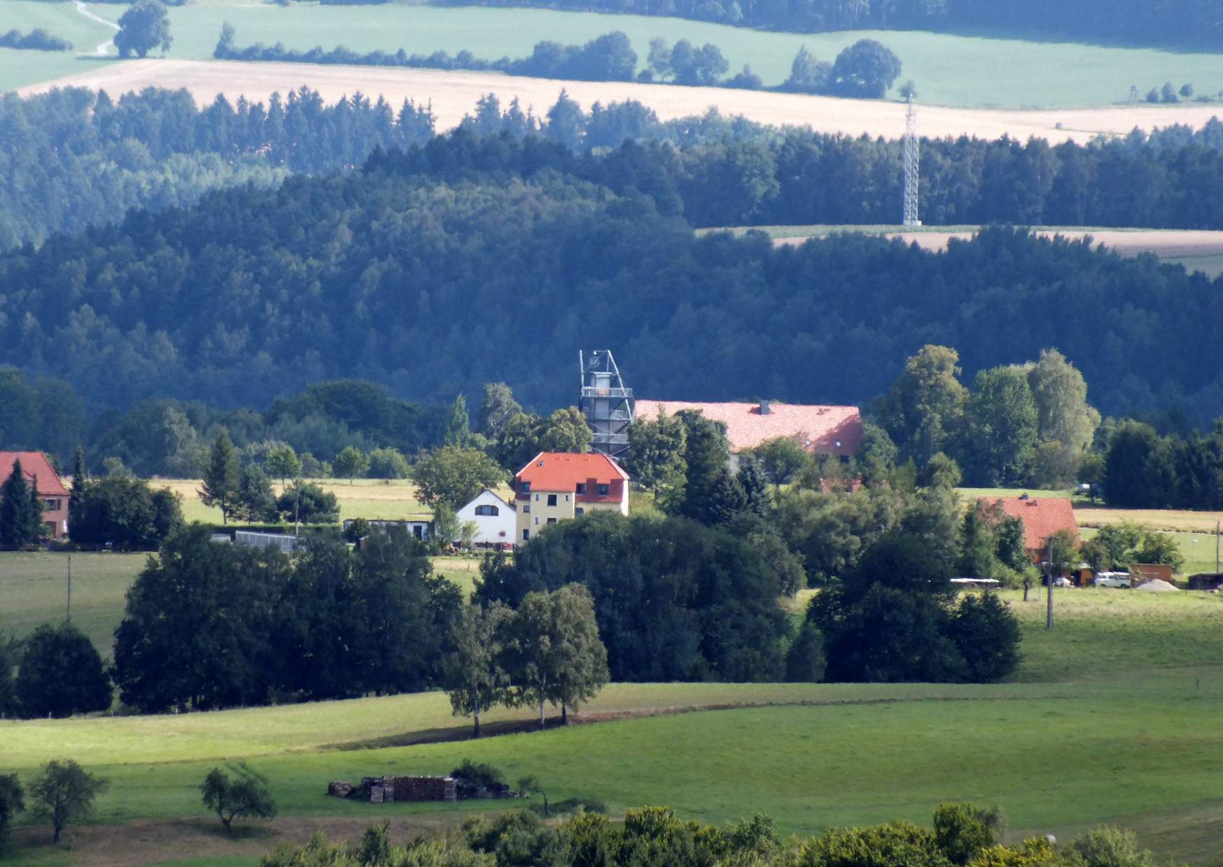 Der Brandblick auf die Rathmannsdorfer Höhe