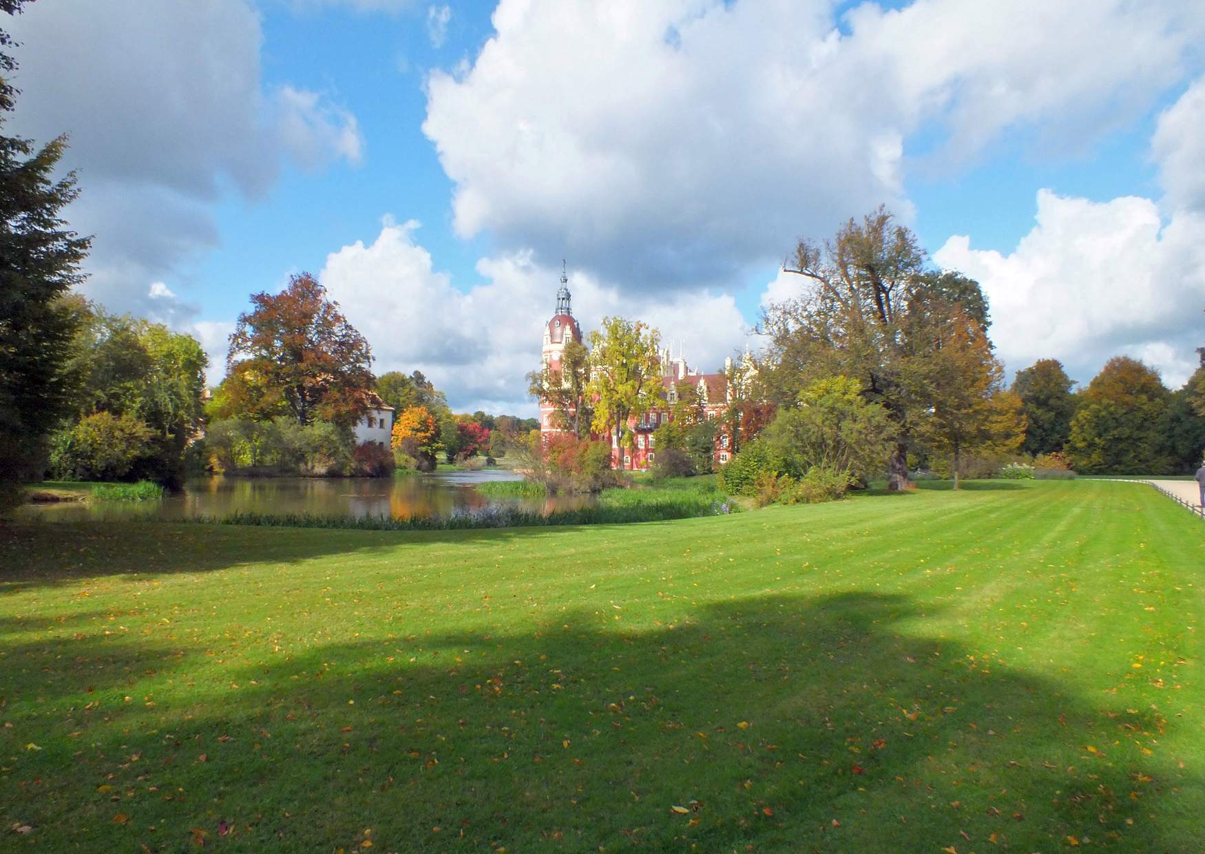 Sehenswürdigkeiten in der Oberlausitz im Fürst Pückler Park Muskau