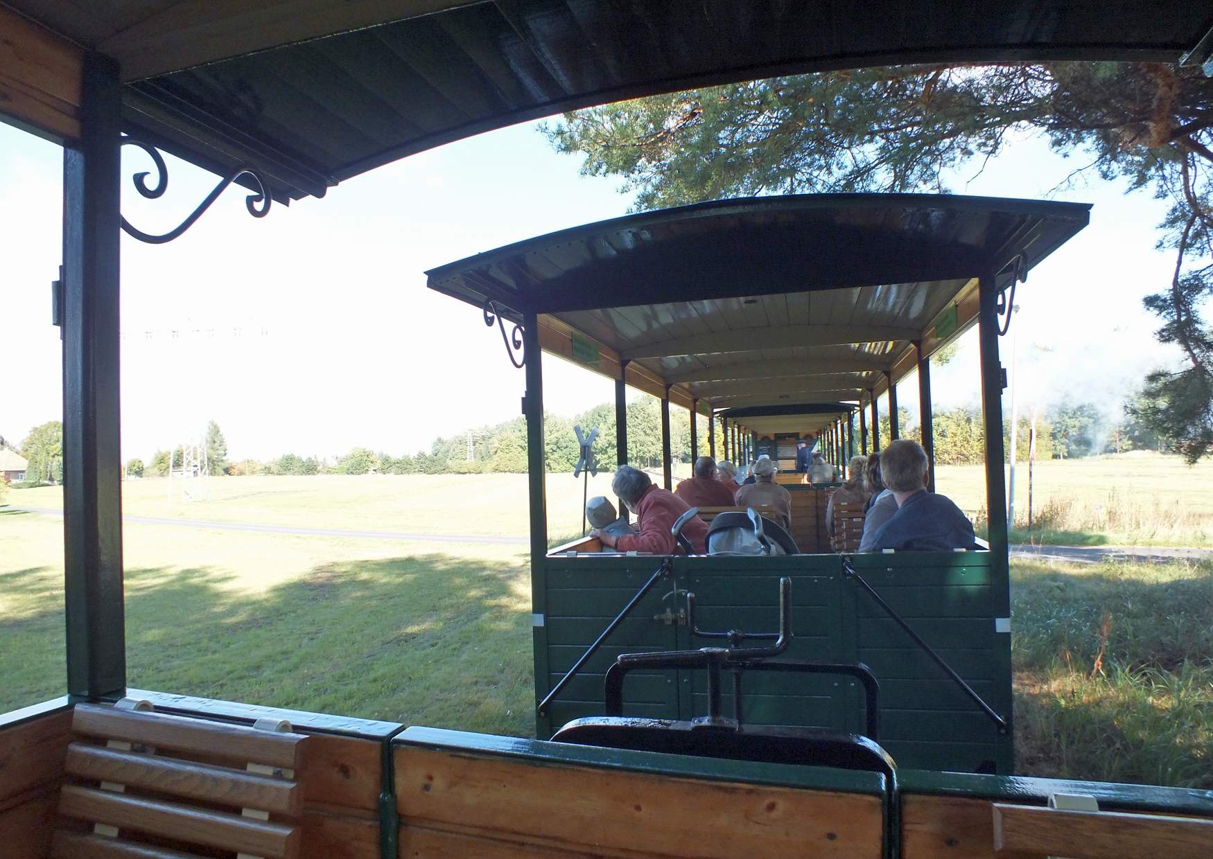 Die offenen Wagen der Waldeisenbahn Weißwasser Muskau