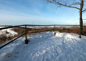 Wanderziel Aussichtspunkt auf dem Wilisch Berg