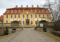 Sehenswürdigkeit Barockschloß Seußlitz mit Kirche und Schloßpark