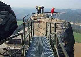 Lilienstein Aussichtspunkt Mulattenkopf