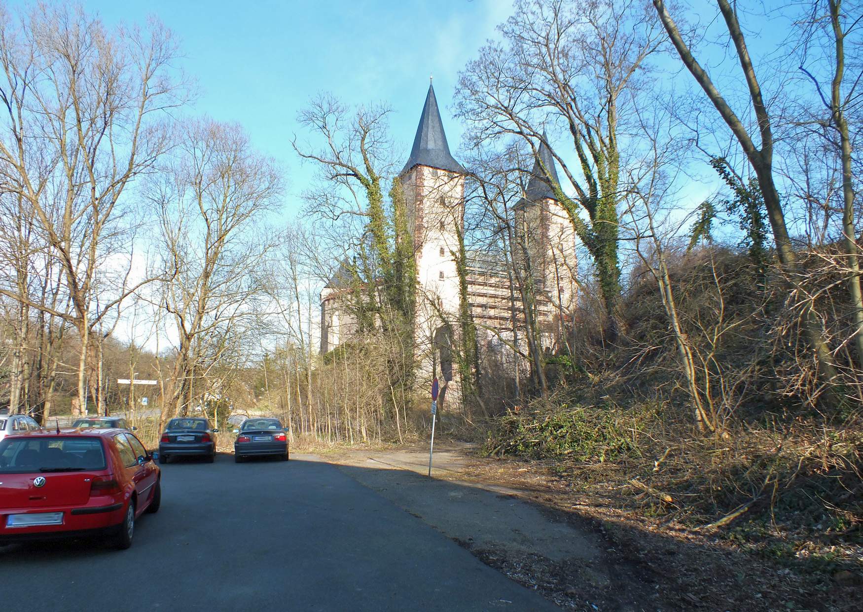 Parkplatz Schloss Rochlitz